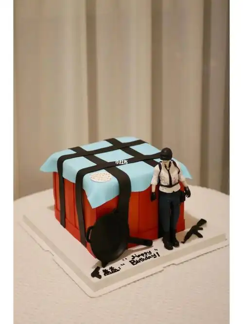 西安蛋糕|大吉大利今晚吃鸡空投盒蛋糕