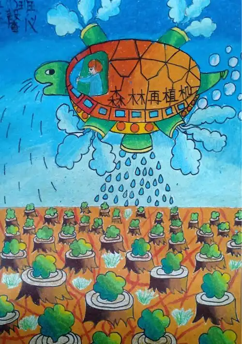 琼海市第一小学·2019年元旦·三至六年级绘画优秀作品展