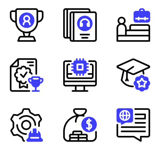 技能图标4124个热门icon图标批量下载-有svg,png,eps格式-寻图标