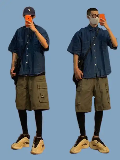 夏季搭配男生超酷超帅搭配