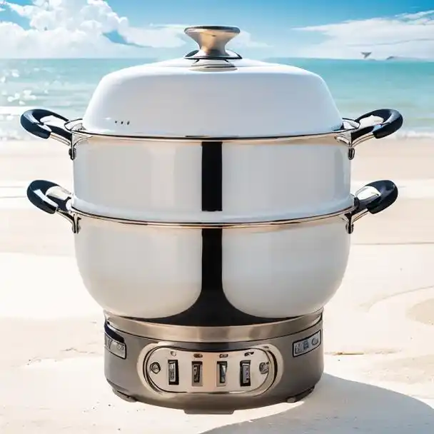 2100w大功率3.8l多功能电热锅,一锅多用,健康烹饪新选择!