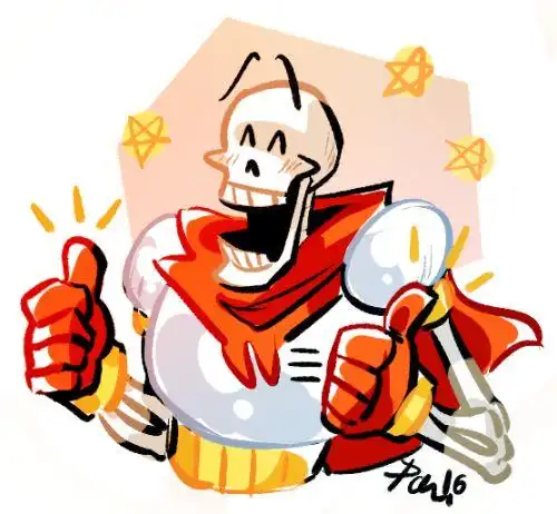 undertale传说之下精美人物图包papyrus第3期