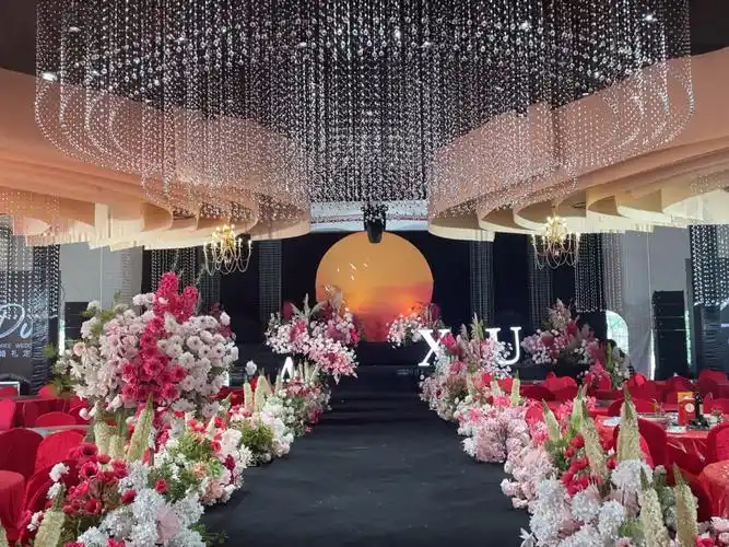 婚礼现场大棚婚礼