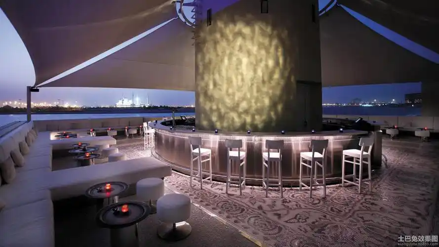 露天吧台酒吧椅图片设计图片赏析