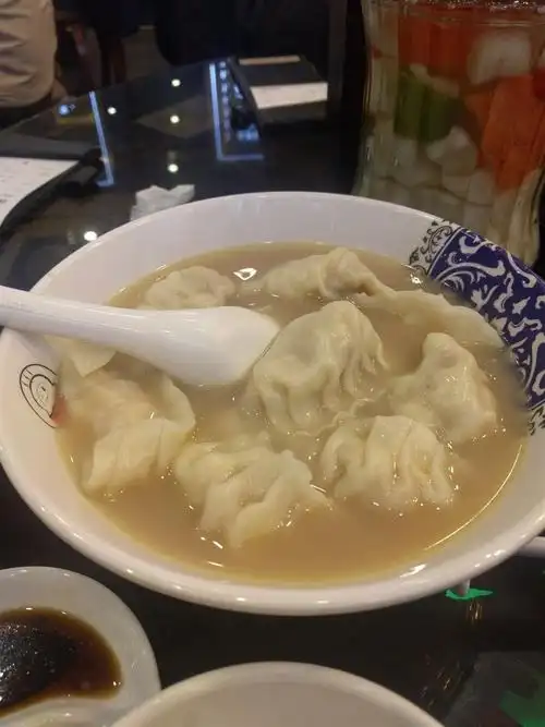 粟米猪肉汤饺 $ 40