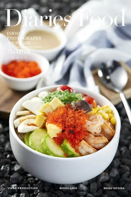 菜品拍摄/-影食日记 -《新活沙拉》