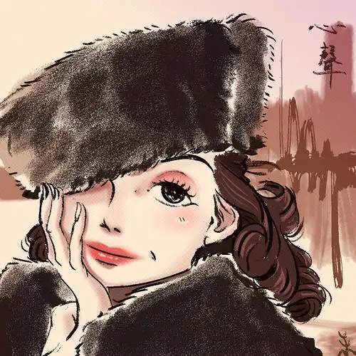 插画练习:邝美云的专辑《心声》