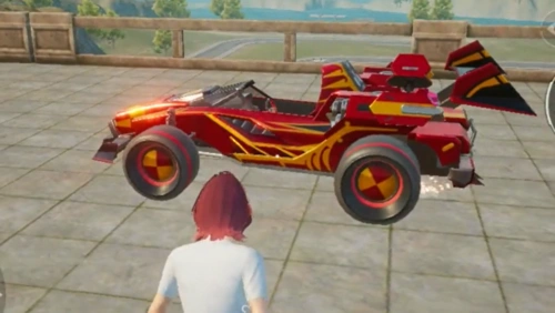 "吃鸡"蹦蹦载具皮肤终于来了,外观像"玩具车",有3款配色!_腾讯新闻