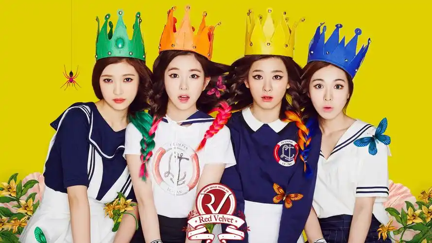 redvelvet红丝绒红色天鹅绒sm女团性感写真irene美女桌面壁纸