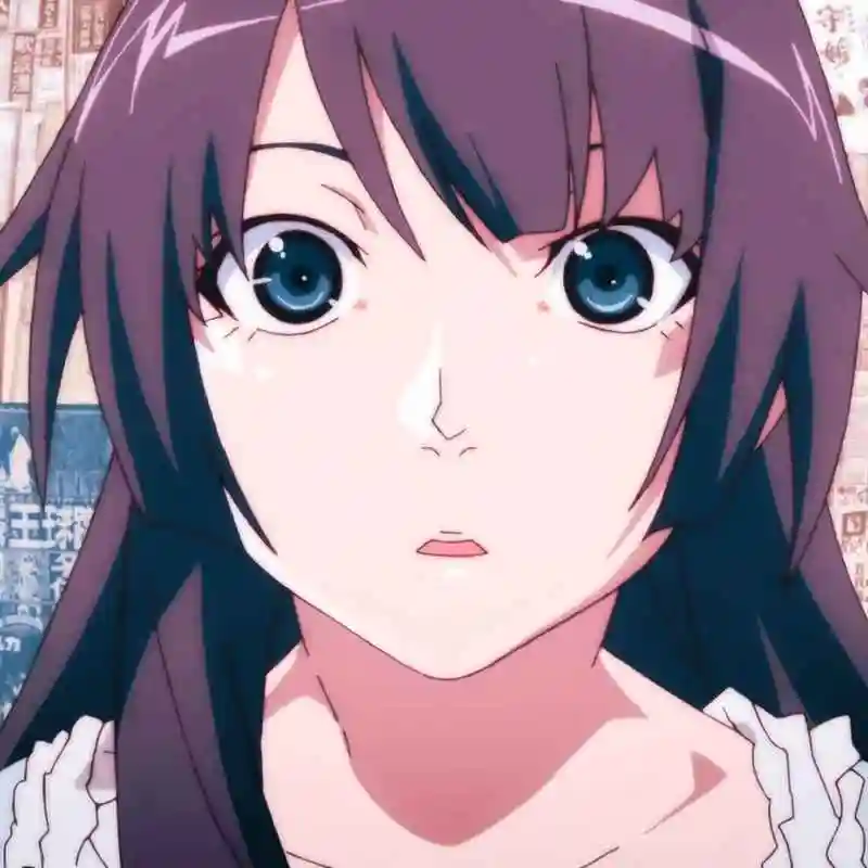 《物语系列》战场原黑仪,动漫头像自剪,教科书般的傲娇女孩