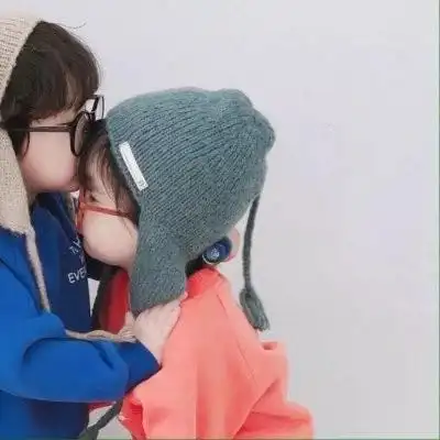 小孩纸可爱萌情侣头像两张