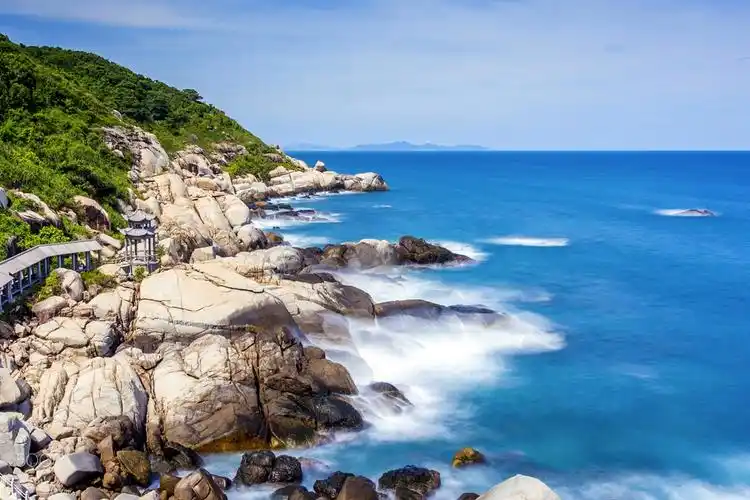 三亚美丽的旅游景点-蜈支洲岛清新高清壁纸