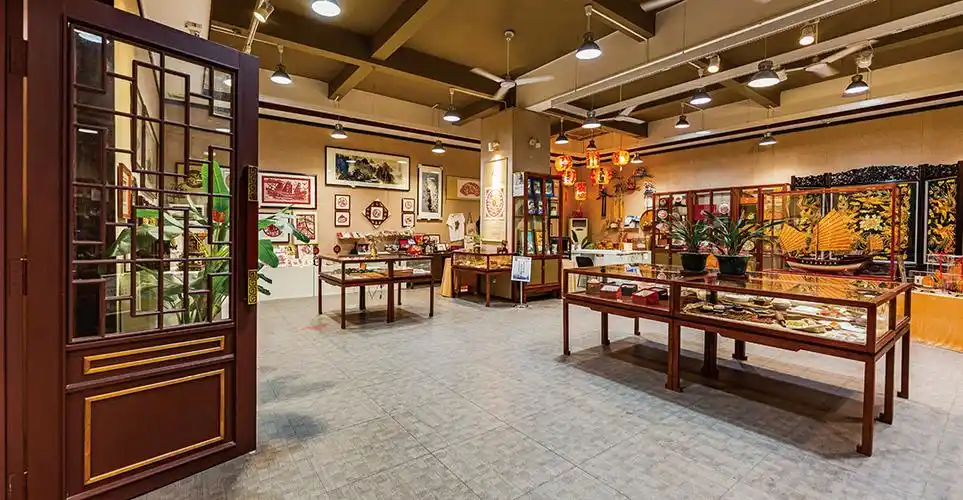 汕头市非物质文化遗产展示馆内部展示陈列布置汕头市非物质文化遗产