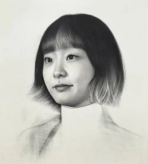 细腻调子的驾驭,素描肖像