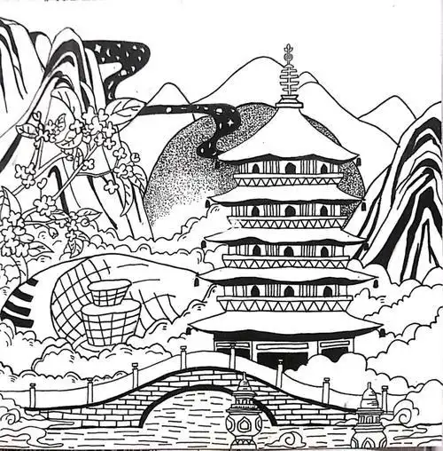 黑白风景画黑白装饰画有关黑白装饰画风景的内容就分享到这里,希望能