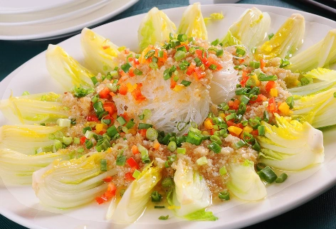 受教了,蒜蓉粉丝娃娃菜蒸前做这两步,粉丝更顺滑娃娃菜更鲜嫩