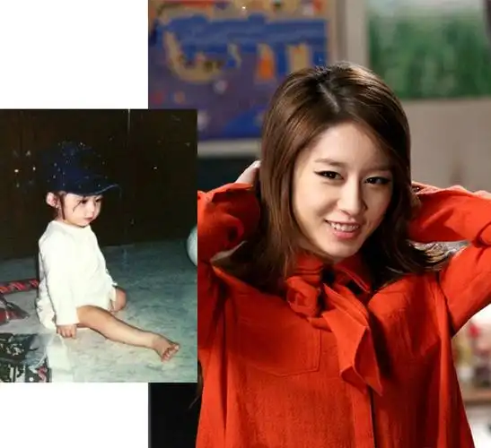 韩国女星童年照揭秘谁是天然美女