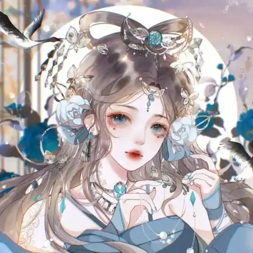 古风头像仙气古风动漫女生头像_小孩_心脏_正中间