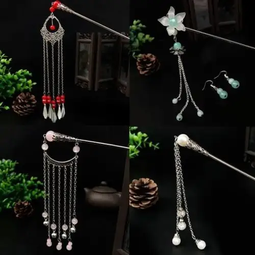 发簪锦绣未央古风流苏小清新日常古典复古李长乐头饰发饰