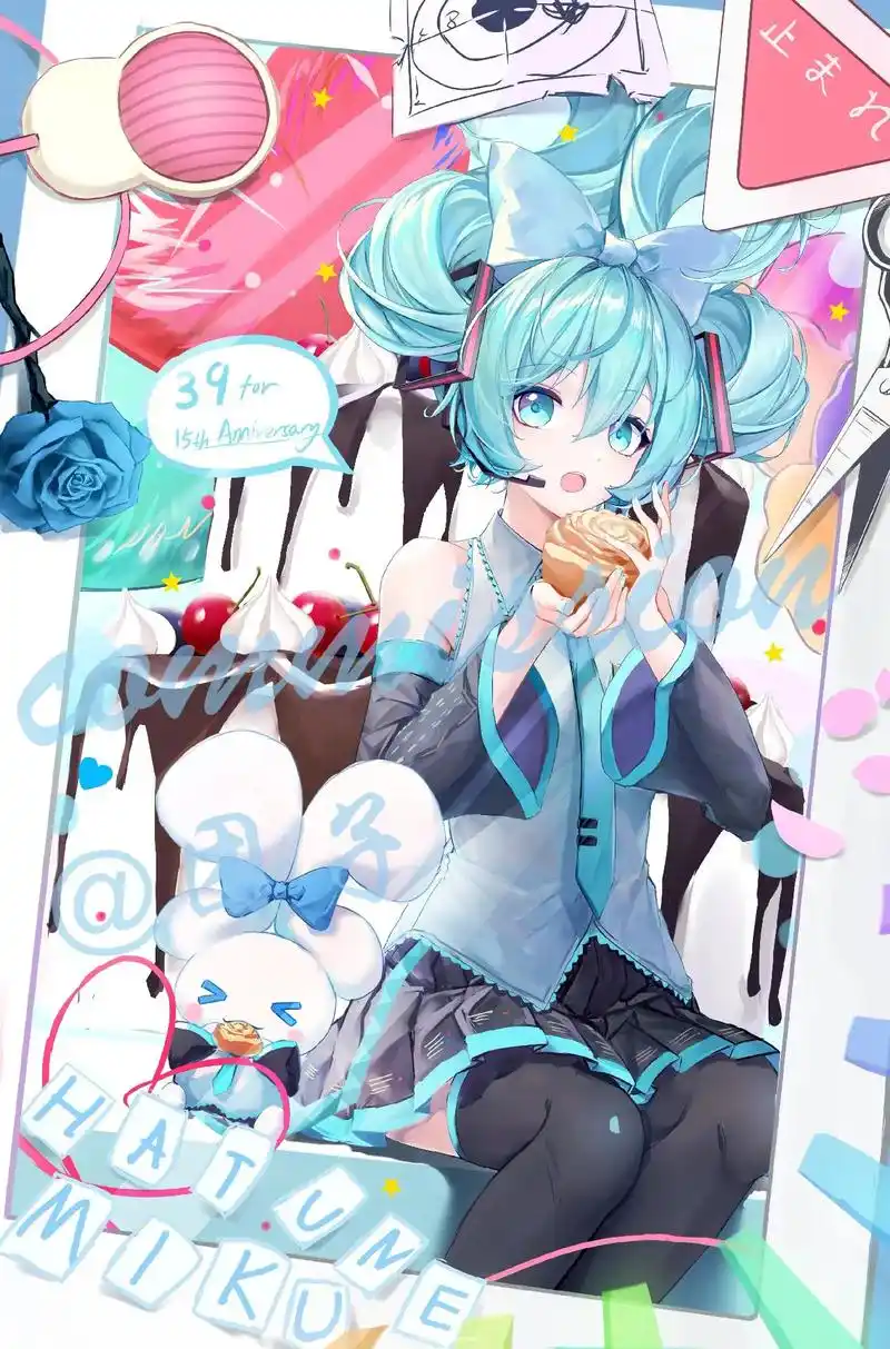 二次元 #初音未来 #动漫老婆 #虚拟偶像 miku15岁 - 抖音