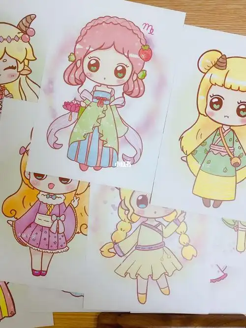 12星座古风少女简笔画12星座古风少女简笔画十二星座