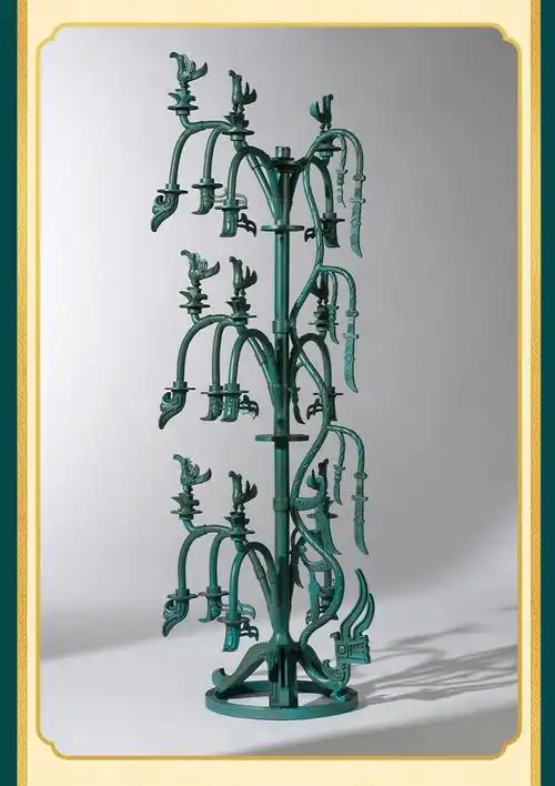 铜师傅 青铜摆件《三星堆青铜神树》家居饰品桌面工艺品装饰礼品 青铜