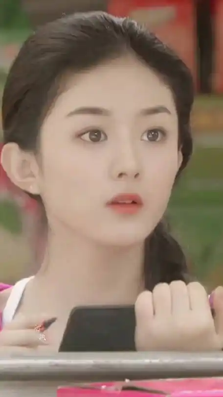 赵丽颖早期写真照