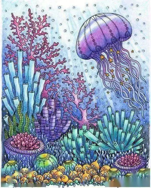 第二种:以直接命题的形式,要求用创意色彩的形式进行表现.