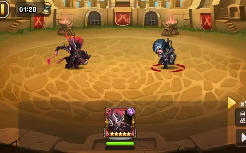 刀塔传奇天空要塞11艾吉奥皇城pk混沌骑士