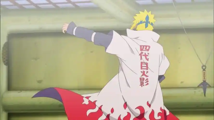 【火影忍者】 四代火影波风水门忍术合集 颜值最帅速度最快的忍者
