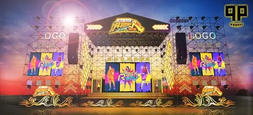 奔跑吧兄弟黄河篇音乐节邱鹏舞美|空间|舞台美术|哈尔滨邱鹏 - 原创