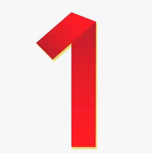 红色卡通数字装饰1