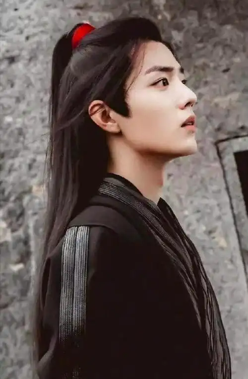 127肖战高马尾图集含壁纸