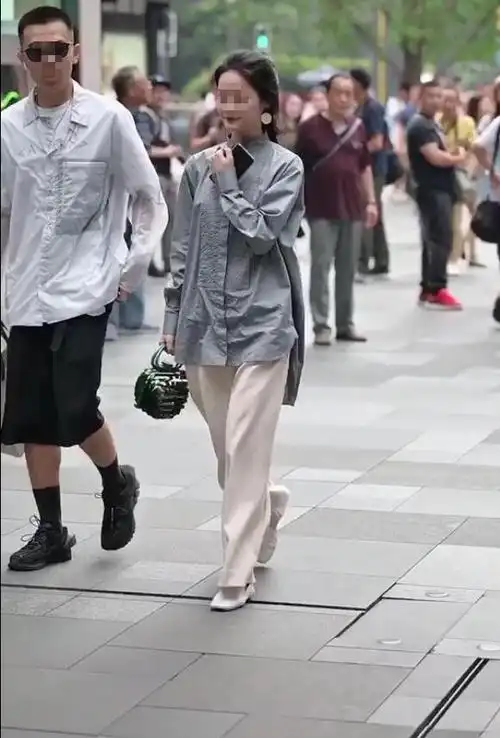 抖音街春夏显瘦套装女神气质新款拍同款范春夏文艺时尚套装