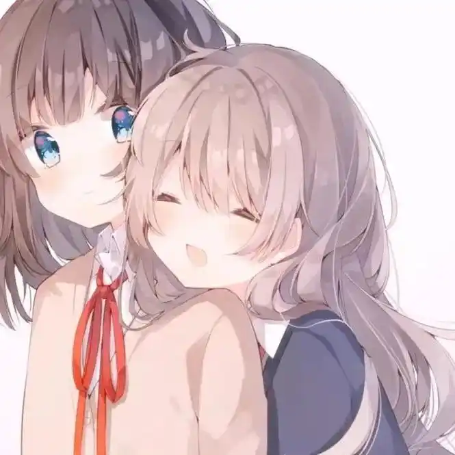 动漫闺蜜头像~ - 抖音