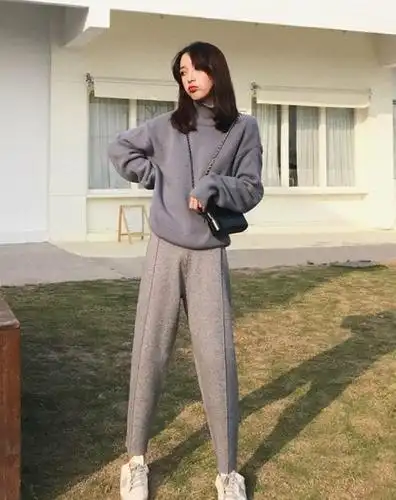 新潮又好搭的萝卜裤,我猜你还差这些