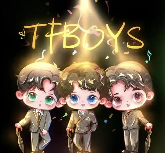 tfboys三小只的q版小漫画你能一眼认出可爱的他们吗