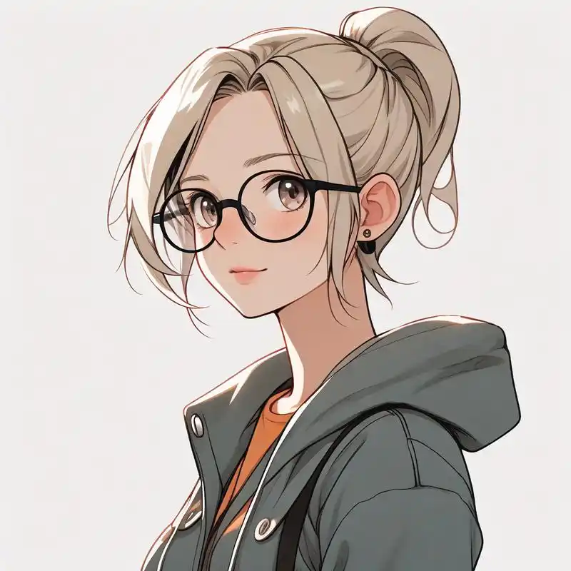 今天给大家带来一组超可爱的戴眼镜卡通女孩头像,每一个都是精心挑选