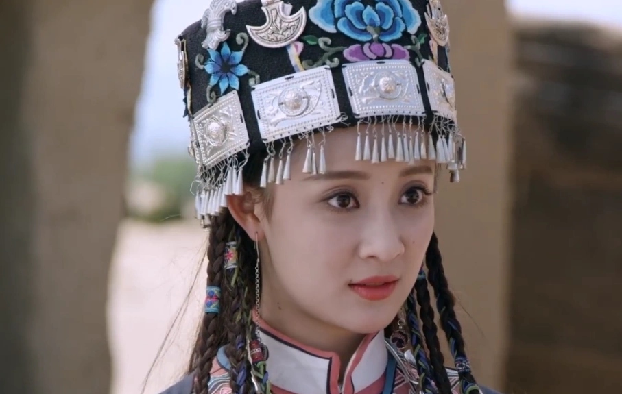 电视剧武当一剑蓝水灵扮演者孙佳雨古装剧照图片