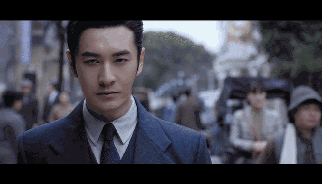 请黄晓明把自己焊死在民国剧