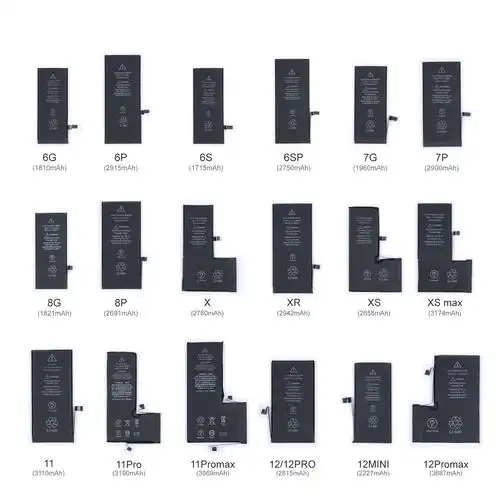 全新6s/7代/7plus/8/8plus/x/xr/xs/xs 手机电池适用苹果iphone