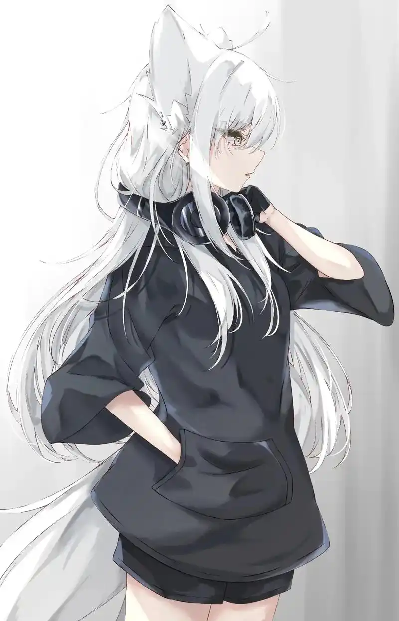 分享一些白毛兽娘图片#兽娘 #白毛 #二次元 #二次元壁纸  - 抖音