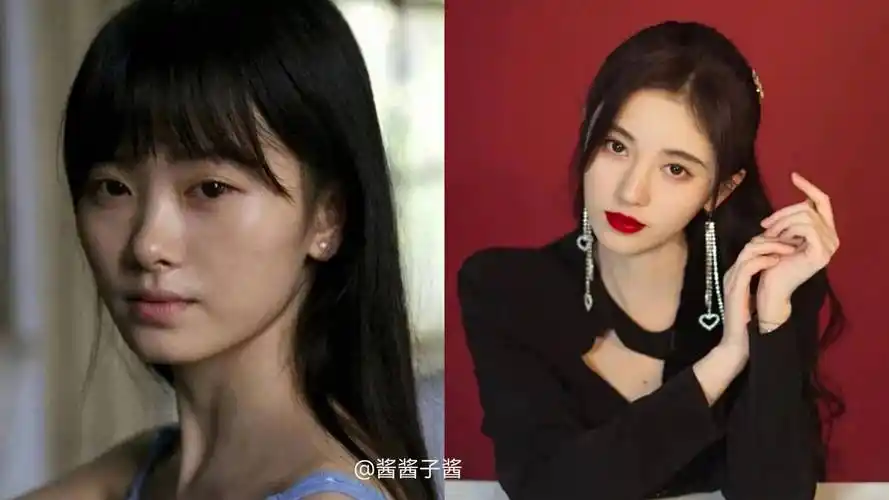 明星出道前后对比照,网友:一般人根本认不出来_杨紫_杨幂_鞠婧祎