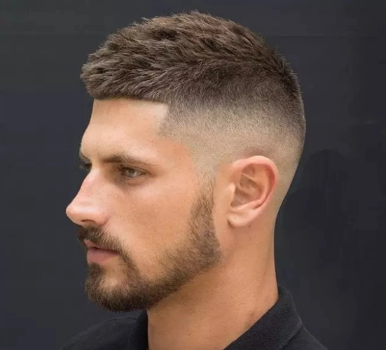 时尚潮流男士发型图片 型男必备铲青发型