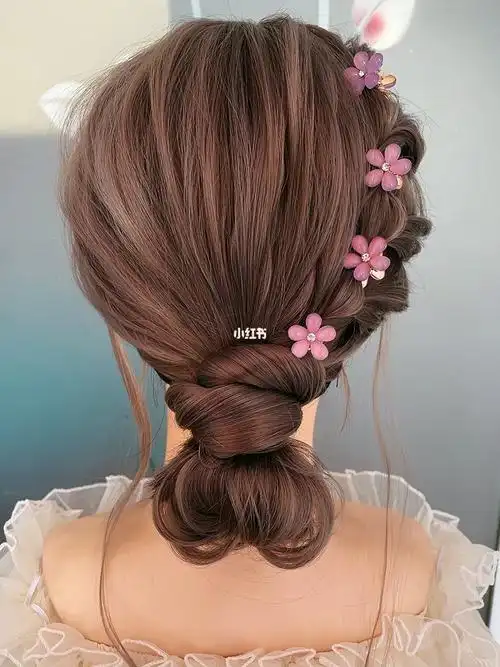 长发简单慵懒扎