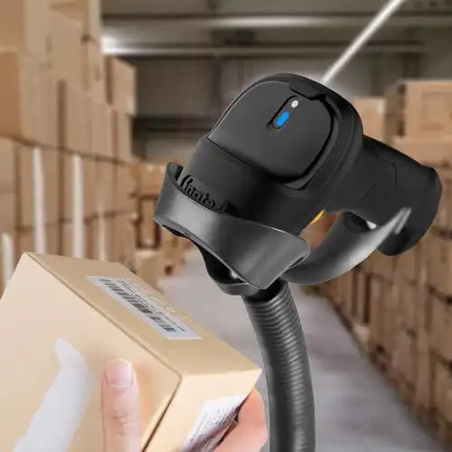 inateck蓝牙扫描枪快递巴枪仓库物流商品条形收银一维无线扫码枪