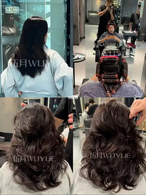 全程烫发打理过程超腻害的高层次s卷c卷