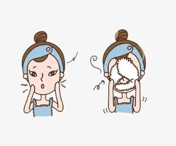 补水小美女图片素材