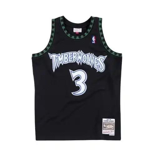 mitchell ness 马布里 森林狼队 3号球衣