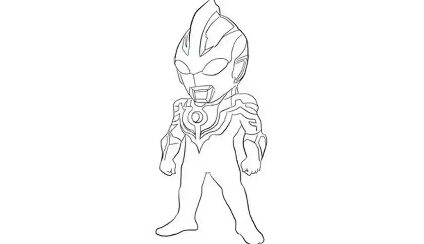 帅气的银河奥特曼儿童亲子简笔画-原创视频-免费在线观看-爱奇艺